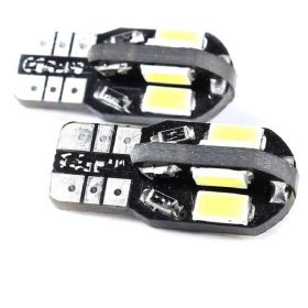 T10 small bulb Automotive led decoded width light modified - 20PCS White