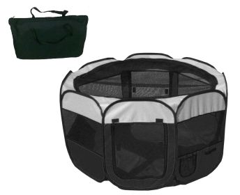 All-Terrain' Lightweight Easy Folding Wire-Framed Collapsible Travel Pet Playpen - Medium