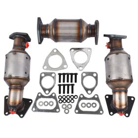 Catalytic Converters Set for Honda Pilot 3.5L 2005 2006 2007 2008 45106 45107 45108 - as picture