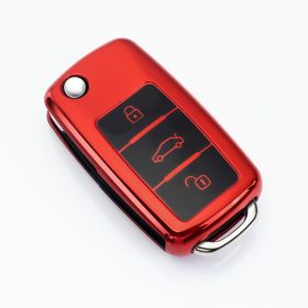 Key Case Buckle Set VW (Color: Red)