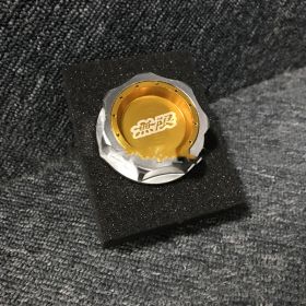 Aluminum Alloy Oil Filter Cap (Color: Gold)