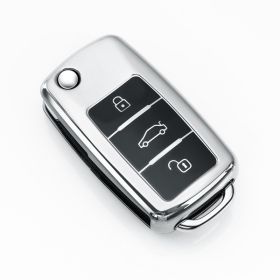 Key Case Buckle Set VW (Color: Silver)