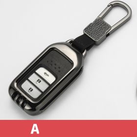 Accord Civic Key Case (Option: Silver leather buckle)