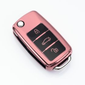 Key Case Buckle Set VW (Color: Pink)