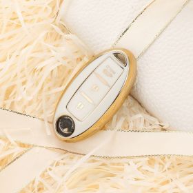 Nissan Intelligent Soft Shell Key Case (Option: Milk white single shell)