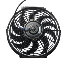 10" /12"/14"Universal Slim Fan Push Pull Radiator Cooling (Color: Black-12", Type: Radiator Cooling)