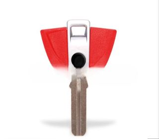 Motorcycle Key BMW (Color: Red)