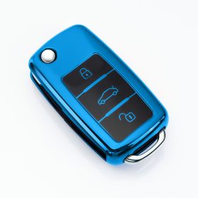 Key Case Buckle Set VW (Color: Blue)