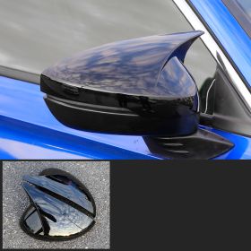 Suitable For 22 11th Generation Civic Rearview Mirror Covers (Option: Horns bright black)