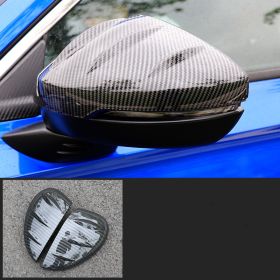 Suitable For 22 11th Generation Civic Rearview Mirror Covers (Option: Combat carbon fiber pattern)